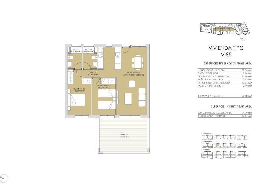 New Build - Apartment -
Pilar de la Horadada - Lo Romero Golf