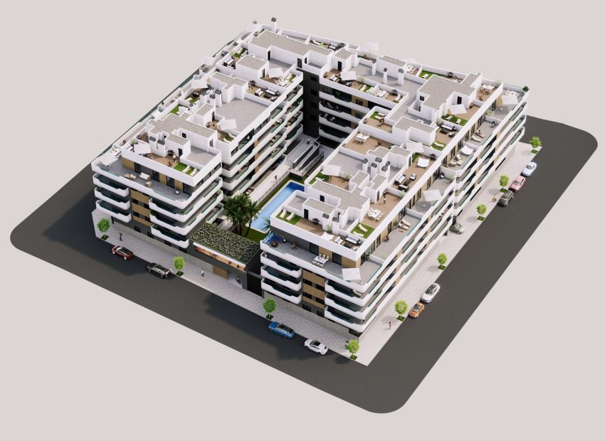 New Build - Apartment -
Santa Pola - Eroski