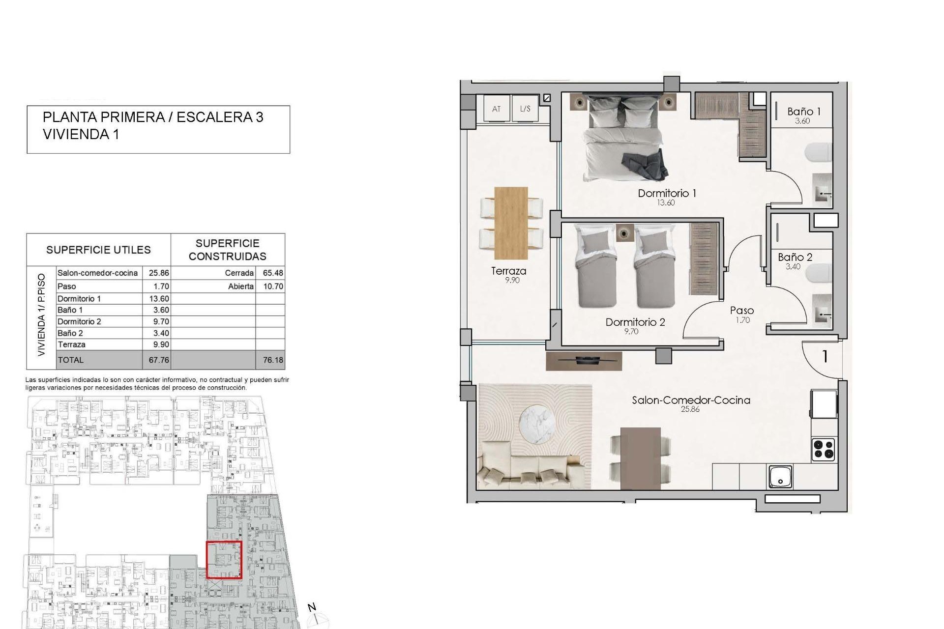 New Build - Apartment -
Santa Pola - Estacion de autobuses