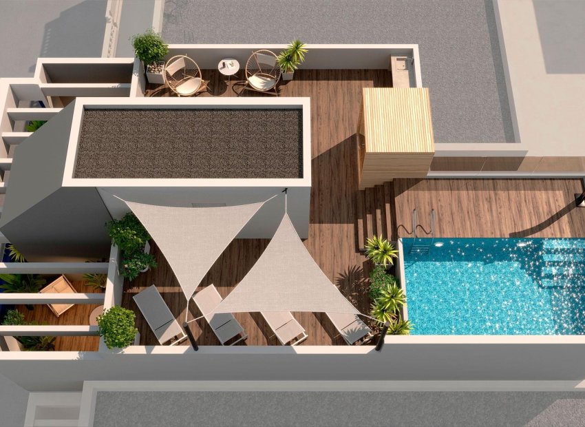 New Build - Apartment -
Torrevieja - Playa del Acequión