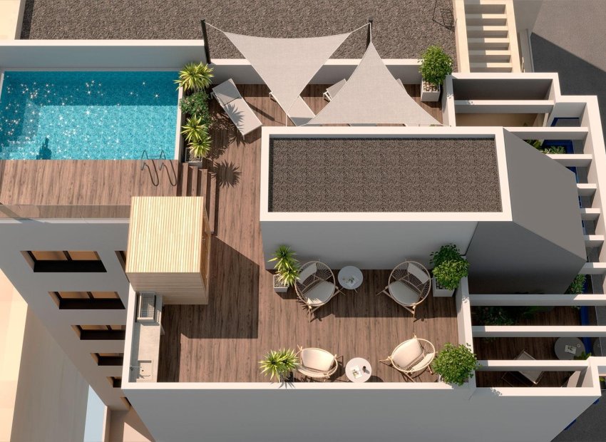 New Build - Apartment -
Torrevieja - Playa del Acequión