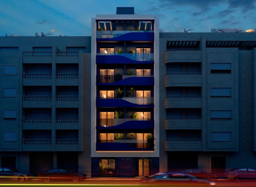 New Build - Apartment -
Torrevieja - Playa del Acequión