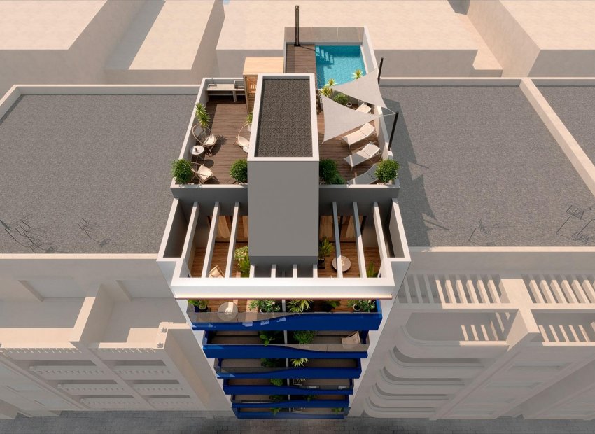 New Build - Apartment -
Torrevieja - Playa del Acequión