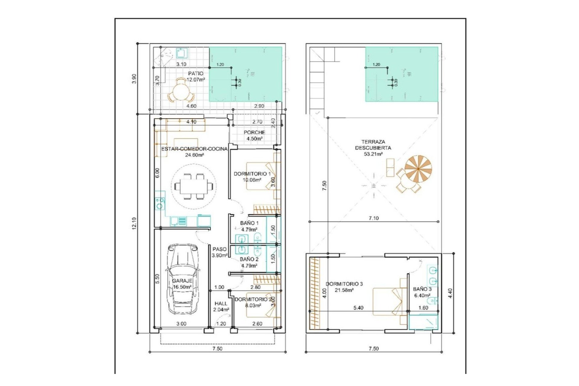 New Build - Bungalow -
Ciudad Quesada - Rojales - Rojales