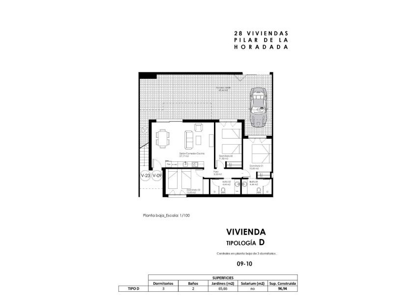 New Build - Bungalow - Ground floor -
Pilar de la Horadada - pueblo