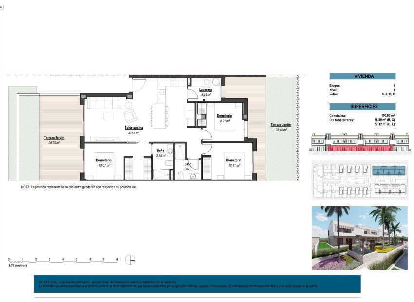 New Build - Bungalow -
Los Alcazares - Serena Golf