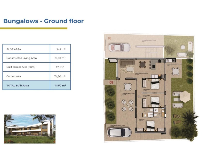 New Build - Bungalow -
Orihuela Costa - La Ciñuelica