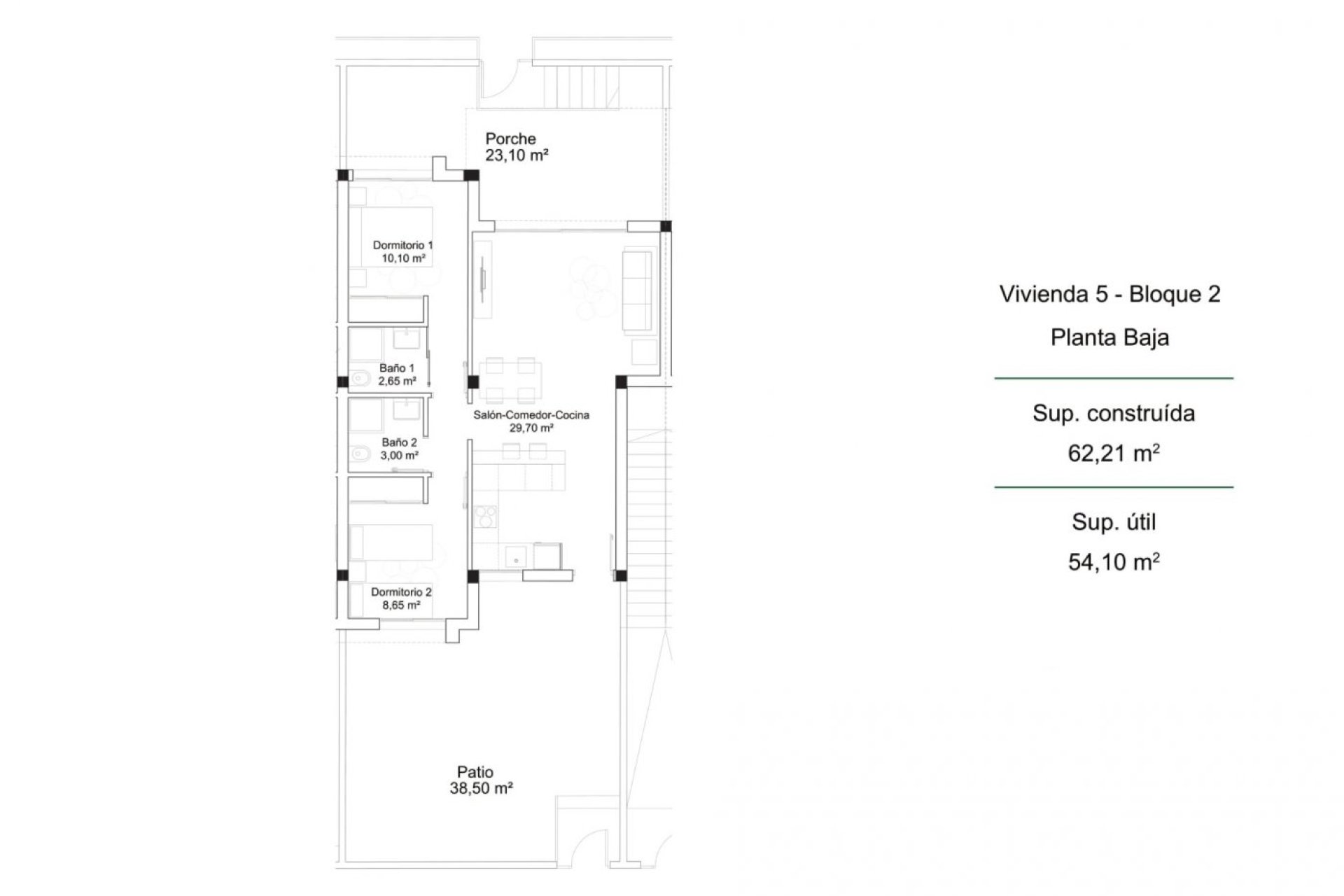 New Build - Bungalow -
Orihuela Costa - Villamartín