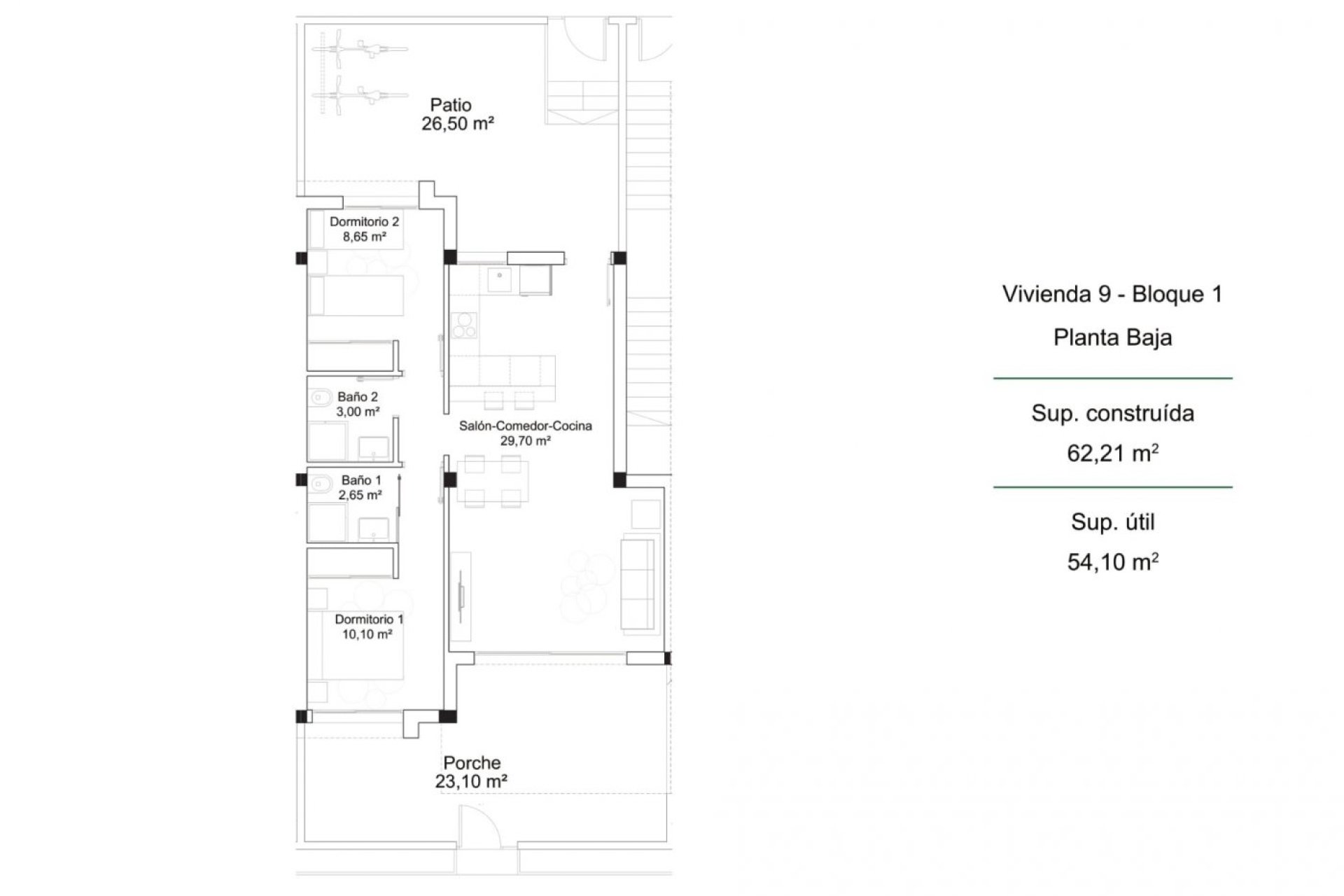 New Build - Bungalow -
Orihuela Costa - Villamartín