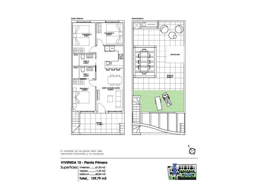 New Build - Bungalow -
Pilar de la Horadada - Parque Ramon eugenio Escudero