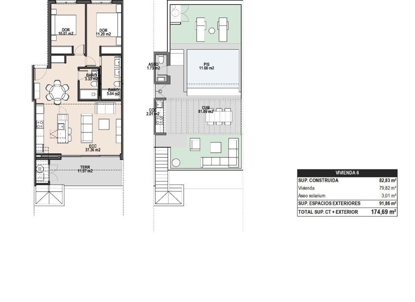 New Build - Bungalow -
Pilar de la Horadada - parques de Andromeda