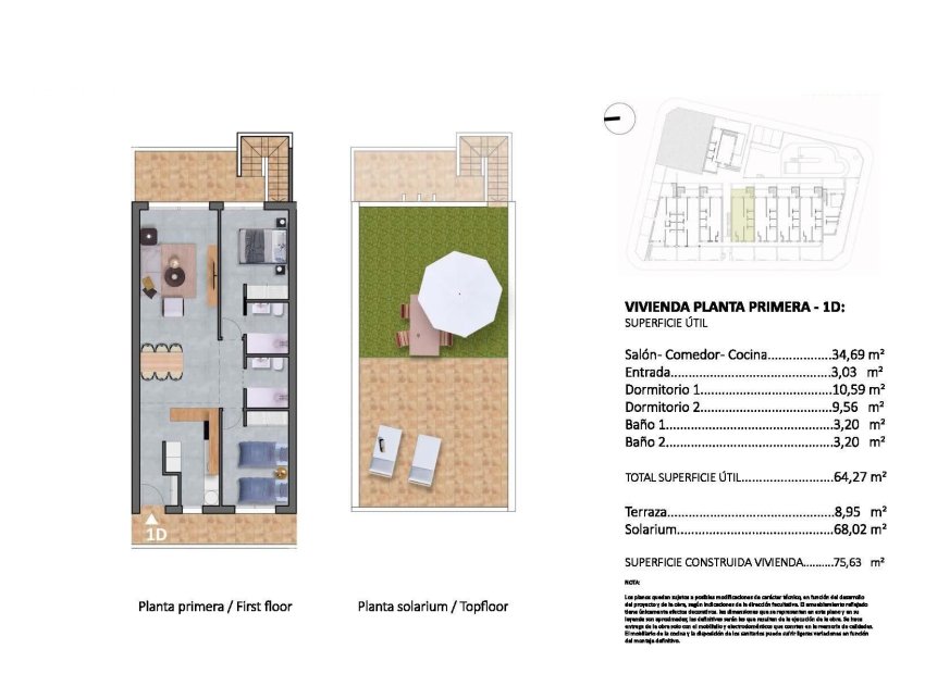 New Build - Bungalow -
Pilar de la Horadada - pueblo