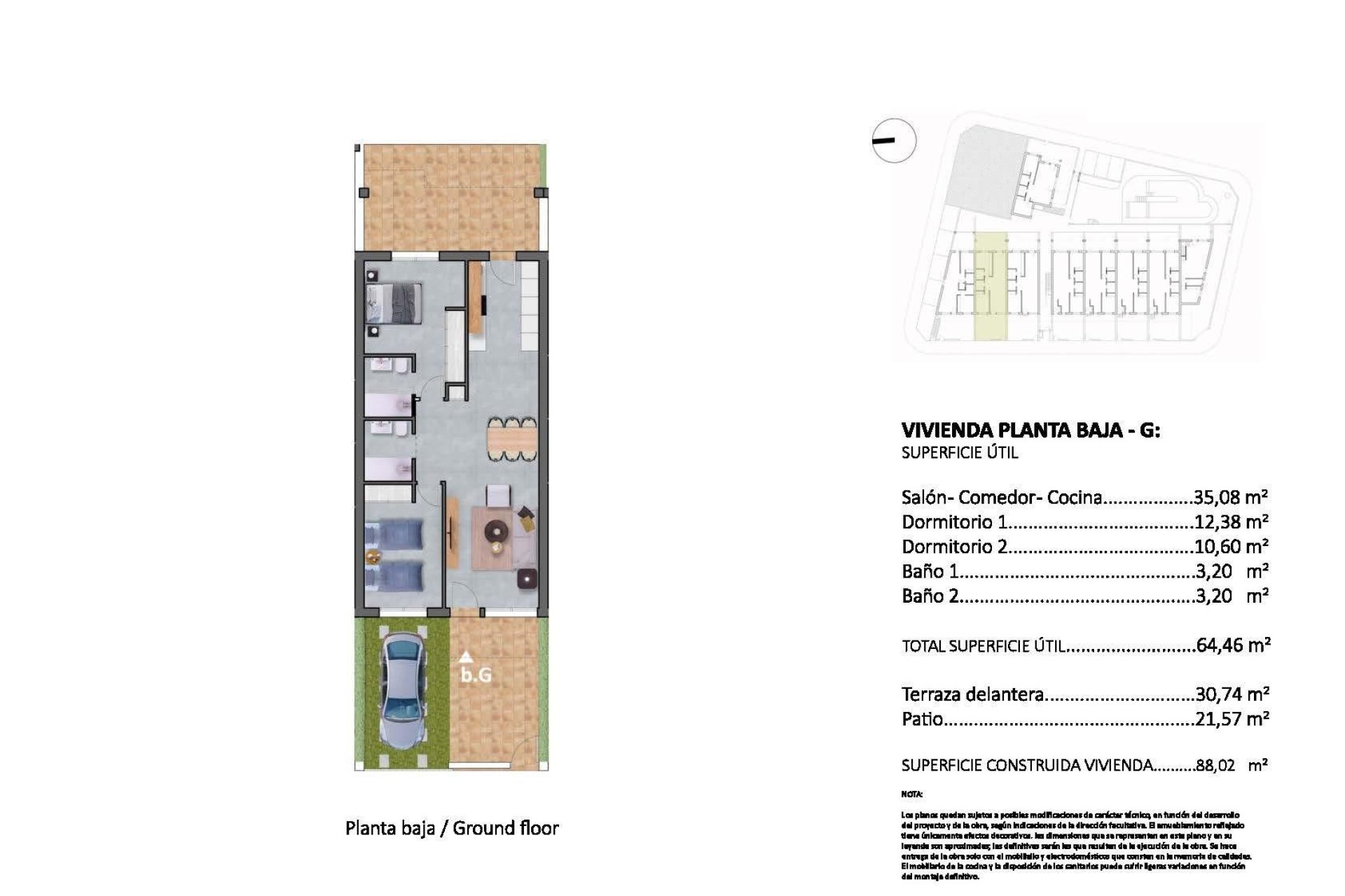 New Build - Bungalow -
Pilar de la Horadada - pueblo