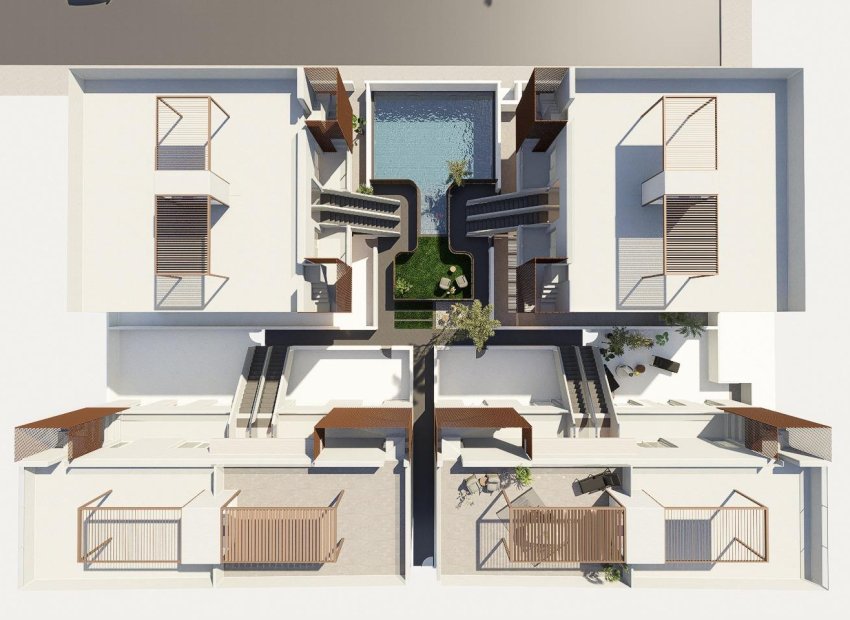 New Build - Bungalow -
Pilar de la Horadada - pueblo