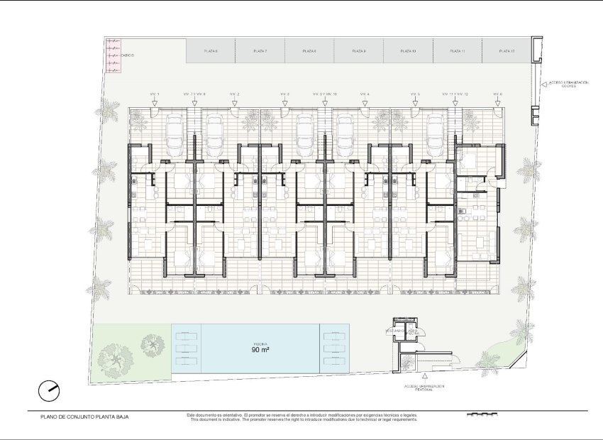 New Build - Bungalow -
Pilar de la Horadada - Zona Pueblo