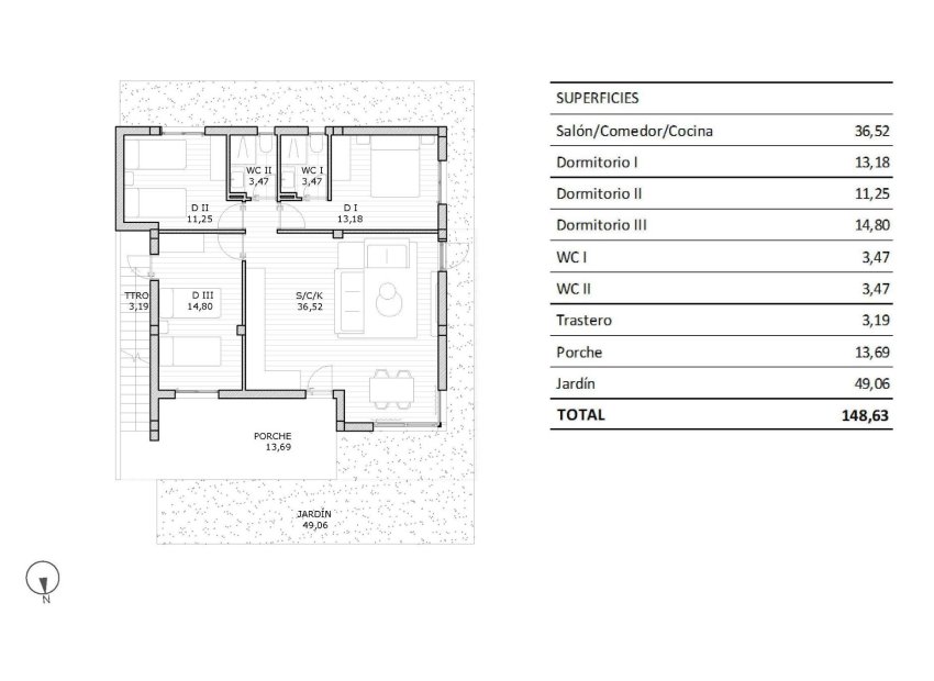 New Build - Bungalow -
San Miguel de Salinas - Pueblo