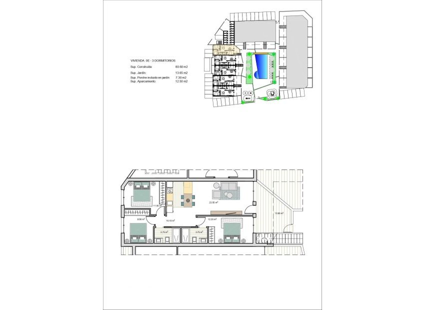 New Build - Bungalow -
Torre Pacheco - Roldán