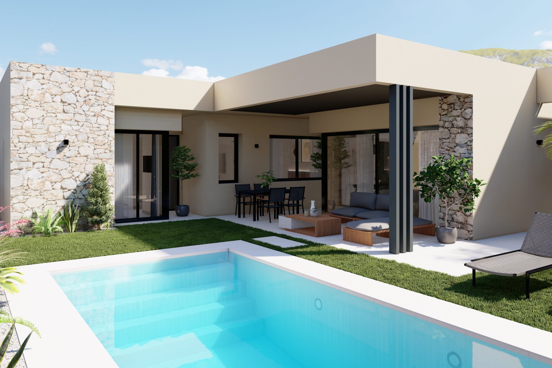 New Build - Detached House / Villa -
Banos y Mendigo - Altaona Golf
