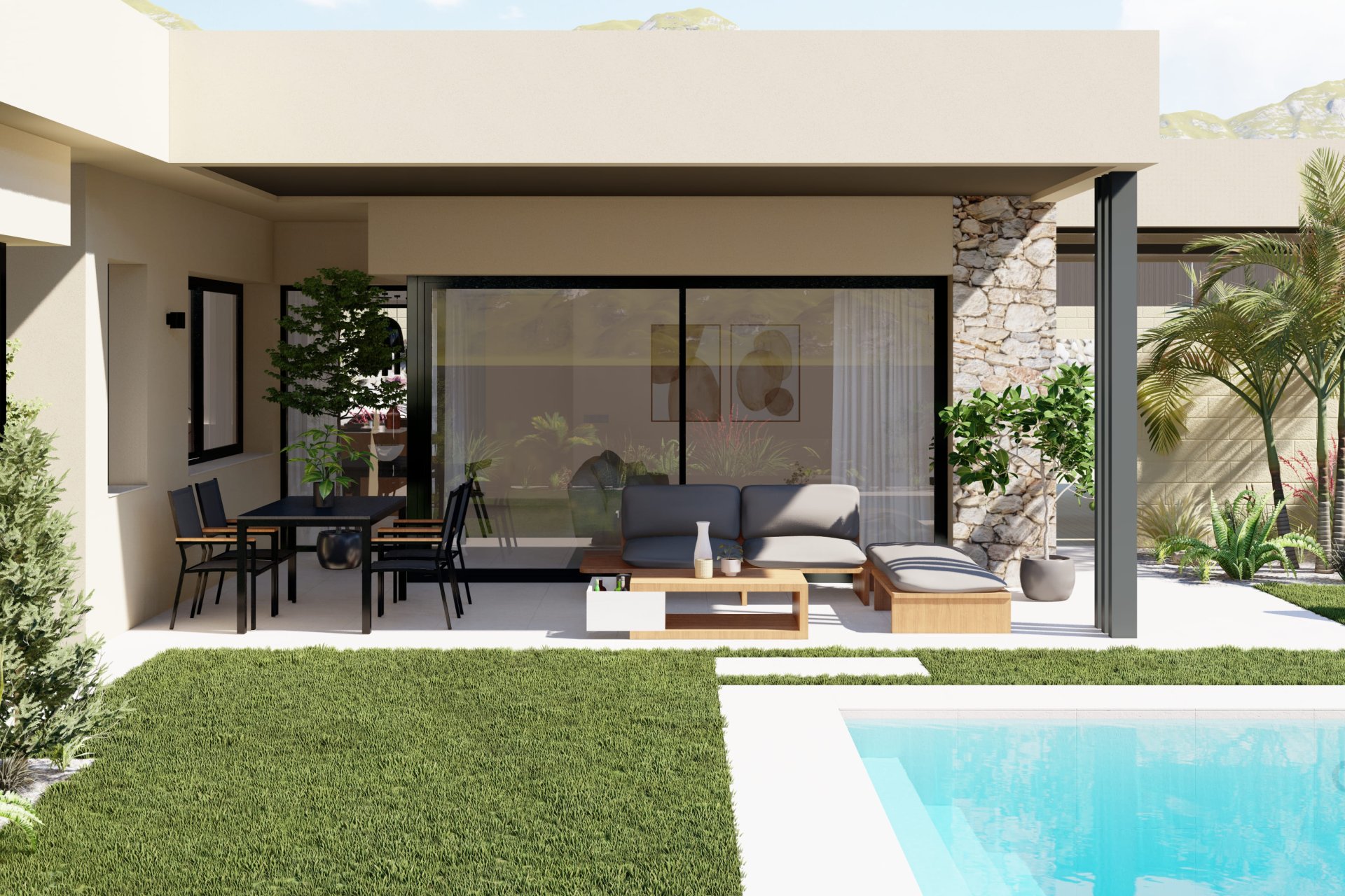 New Build - Detached House / Villa -
Banos y Mendigo - Altaona Golf