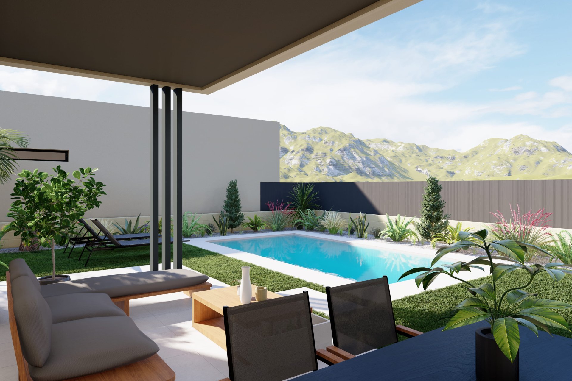 New Build - Detached House / Villa -
Banos y Mendigo - Altaona Golf