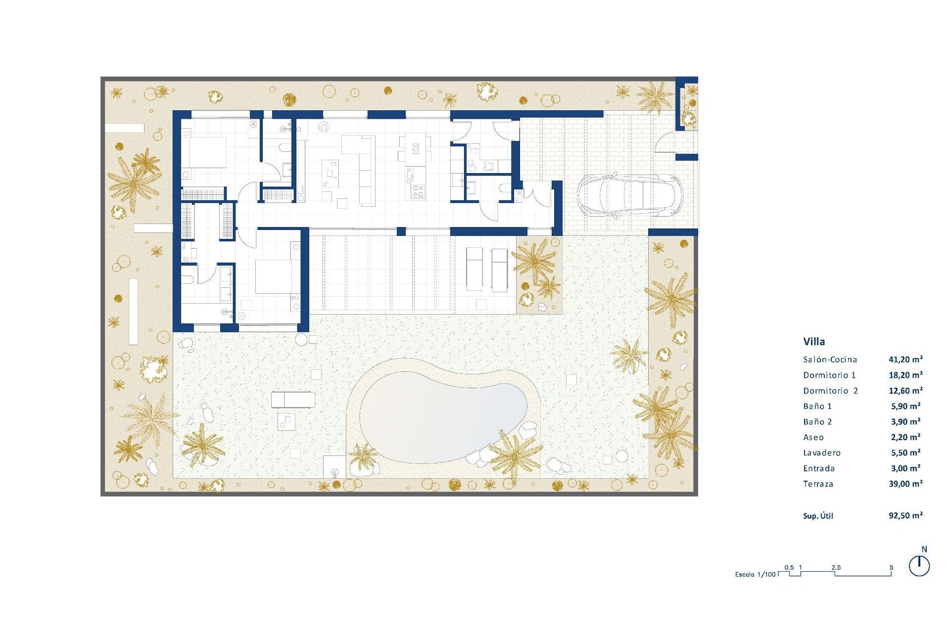 New Build - Detached House / Villa -
Banos y Mendigo - Altaona Golf