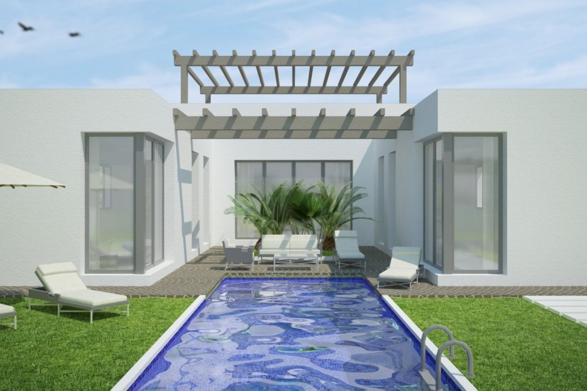 New Build - Detached House / Villa -
Benijofar - Polideportivo