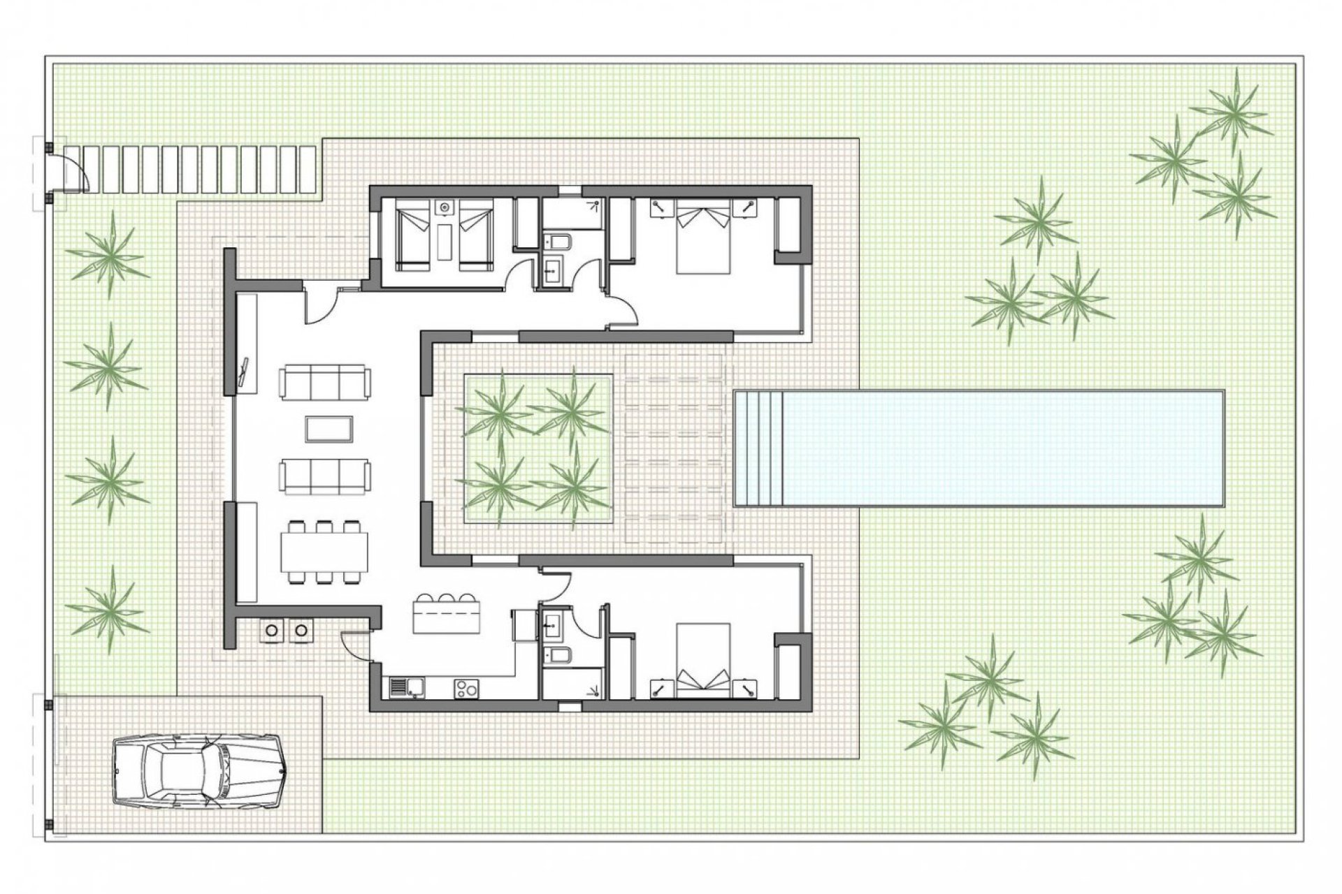 New Build - Detached House / Villa -
Benijofar - Polideportivo