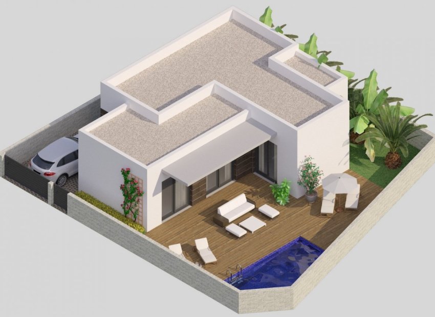 New Build - Detached House / Villa -
Benijofar - Polideportivo