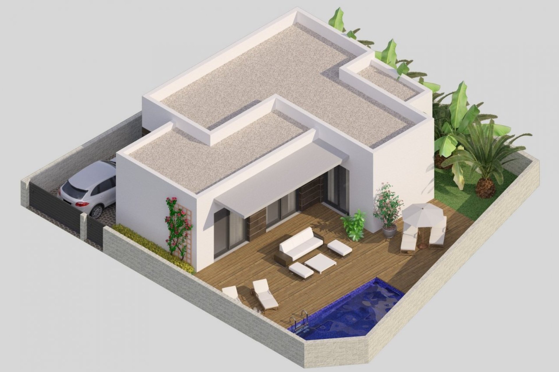 New Build - Detached House / Villa -
Benijofar - Polideportivo