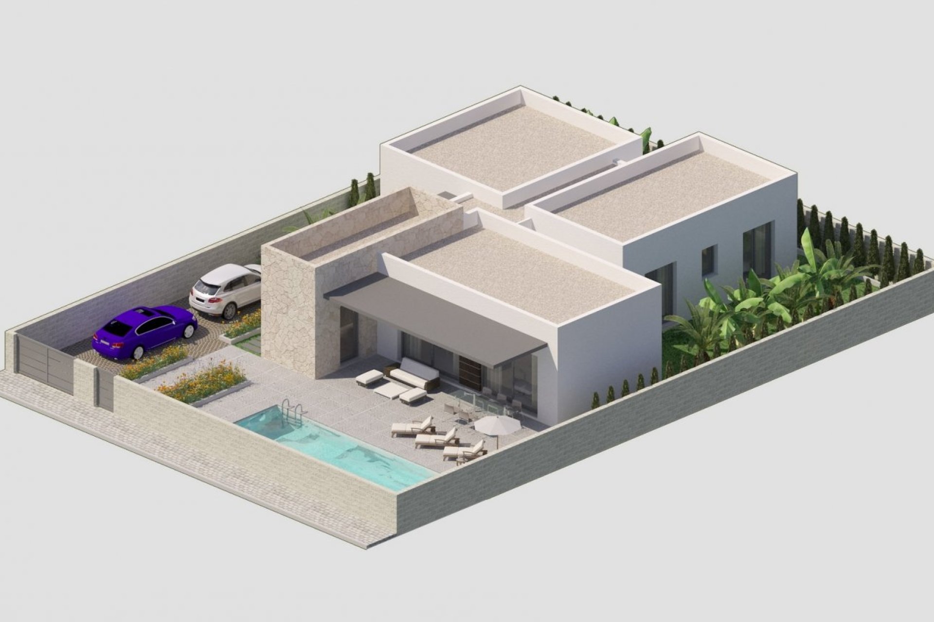 New Build - Detached House / Villa -
Benijofar - Polideportivo