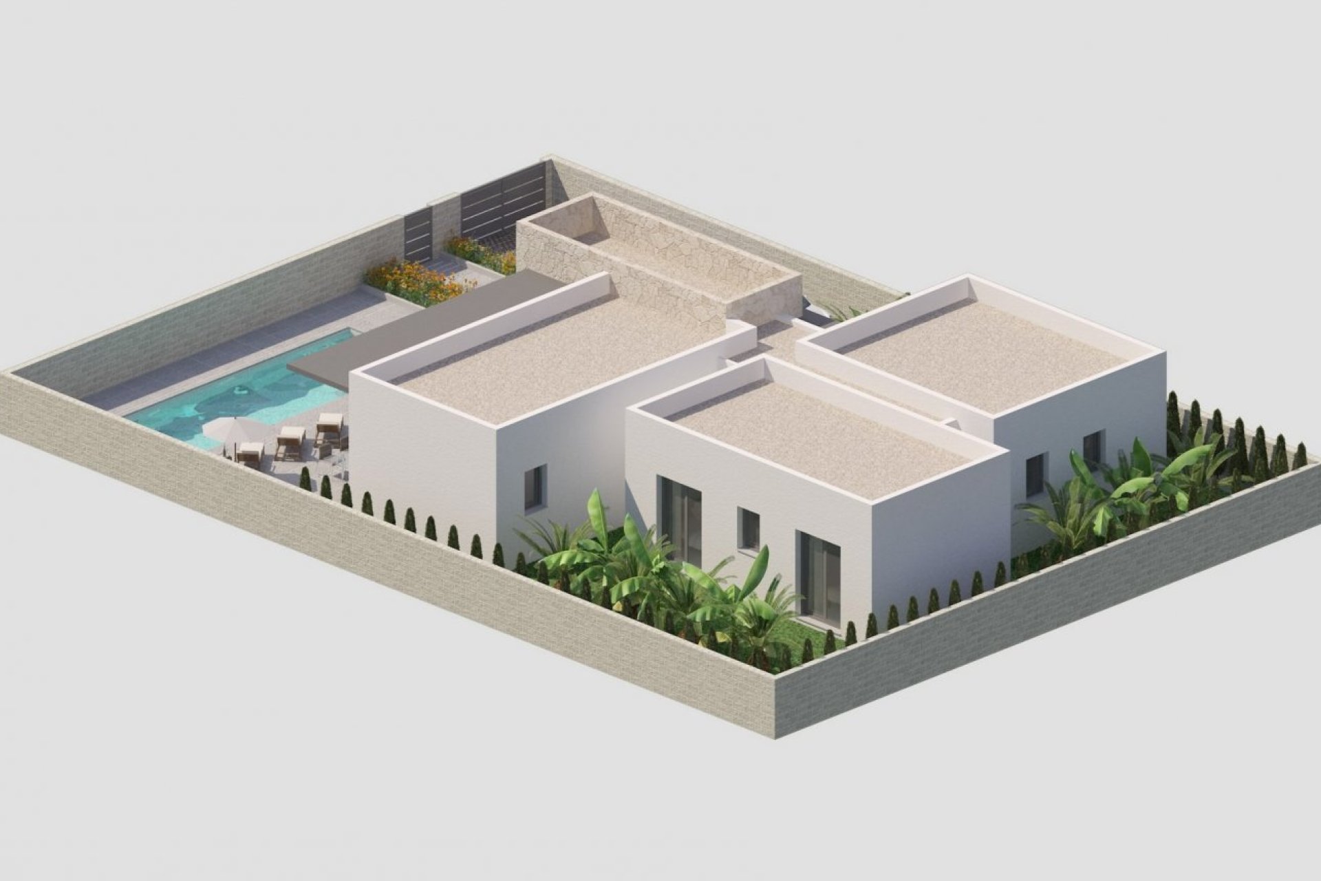 New Build - Detached House / Villa -
Benijofar - Polideportivo