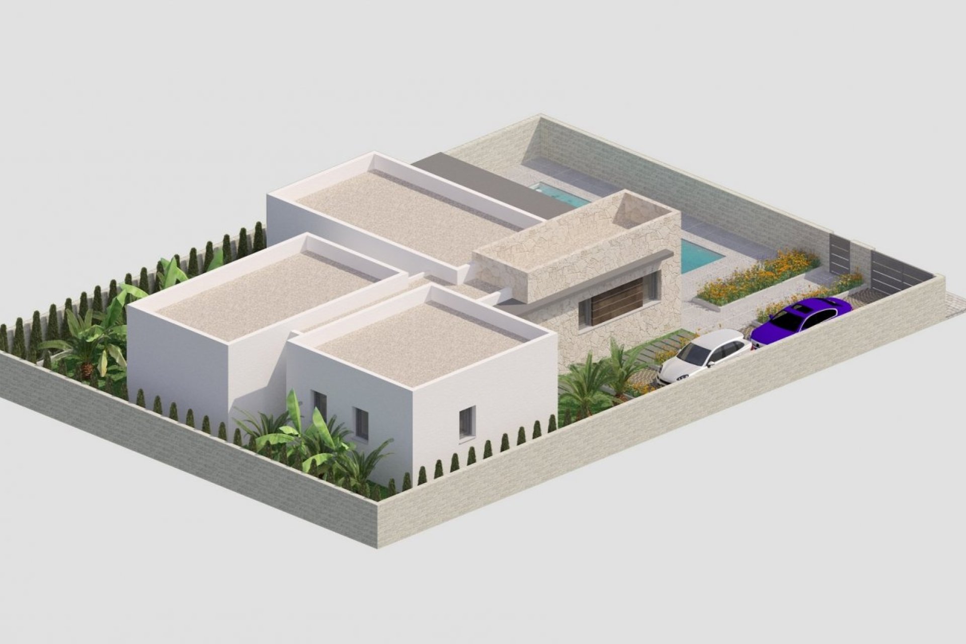 New Build - Detached House / Villa -
Benijofar - Polideportivo