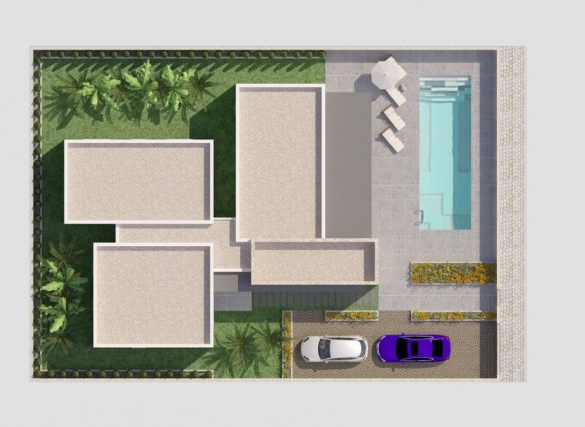 New Build - Detached House / Villa -
Benijofar - Polideportivo
