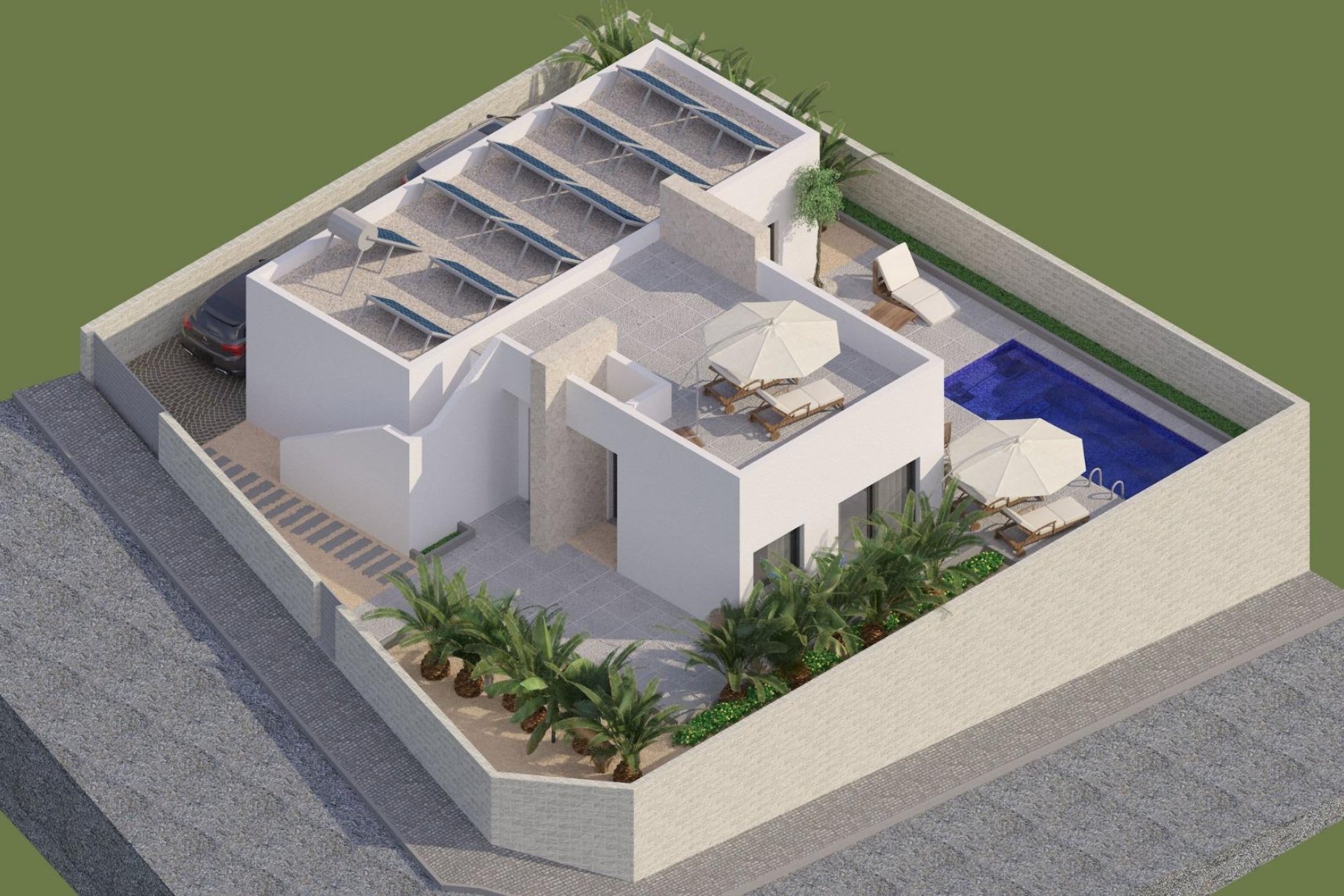 New Build - Detached House / Villa -
Benijofar - Pueblo