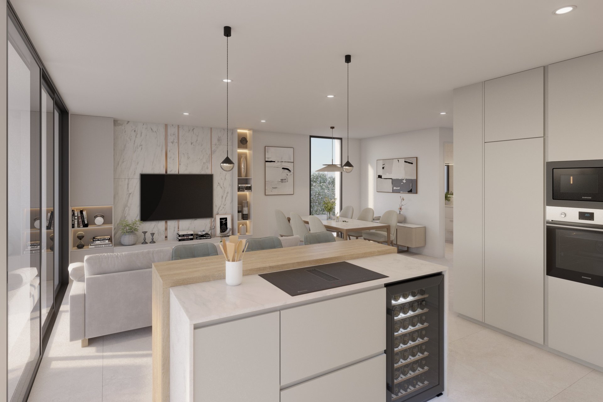 New Build - Detached House / Villa -
Fuente Álamo - Fuente Alamo