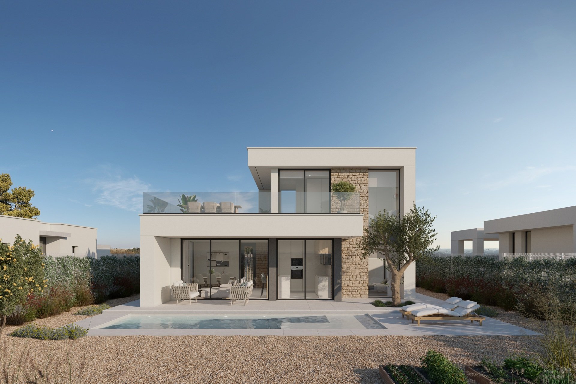 New Build - Detached House / Villa -
Fuente Álamo - Fuente Alamo