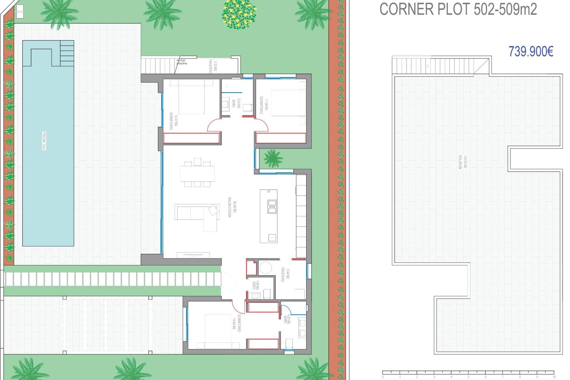 New Build - Detached House / Villa -
Los Alcazares - Serena Golf