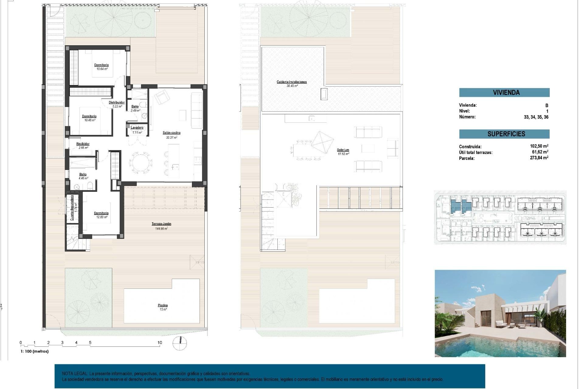 New Build - Detached House / Villa -
Los Alcazares - Serena Golf