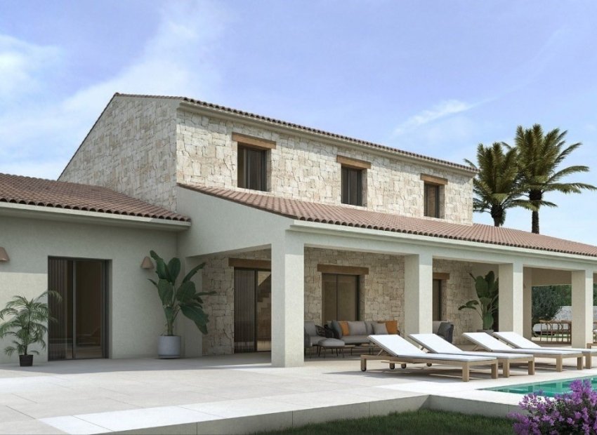New Build - Detached House / Villa -
Moraira_Teulada - Fustera