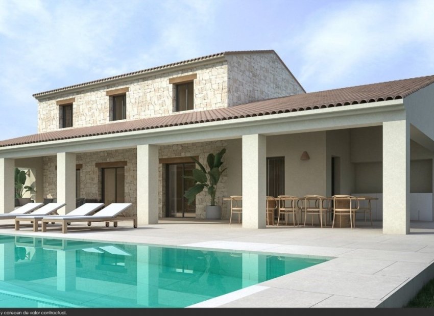New Build - Detached House / Villa -
Moraira_Teulada - Fustera