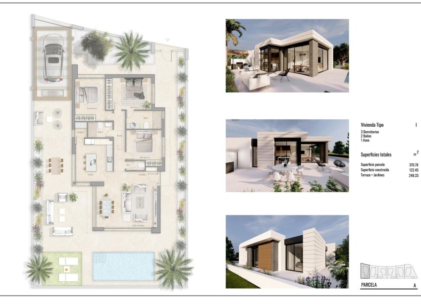 New Build - Detached House / Villa -
Pilar de la Horadada - Roda Golf