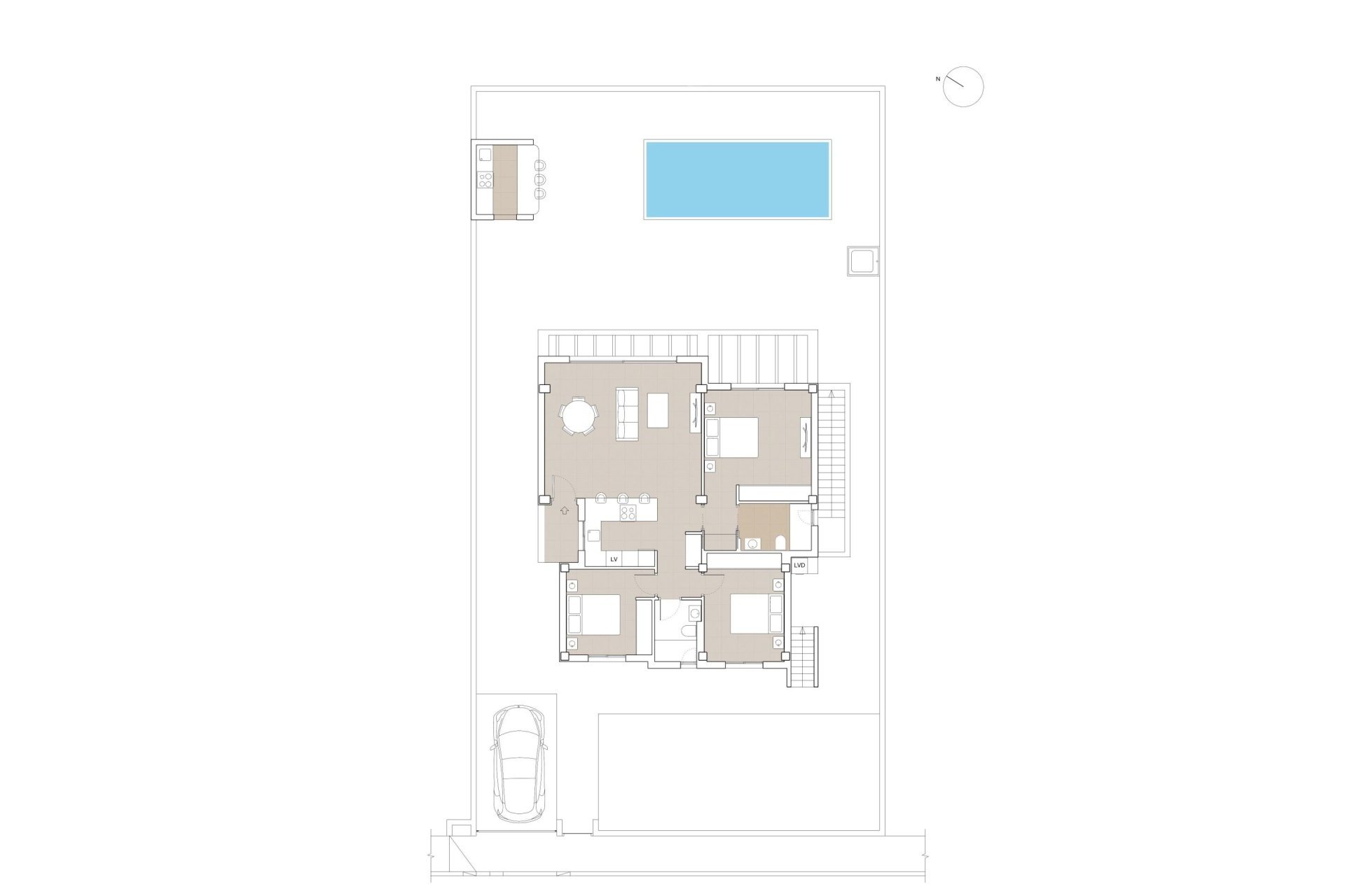 New Build - Detached House / Villa -
Polop - Novapolop