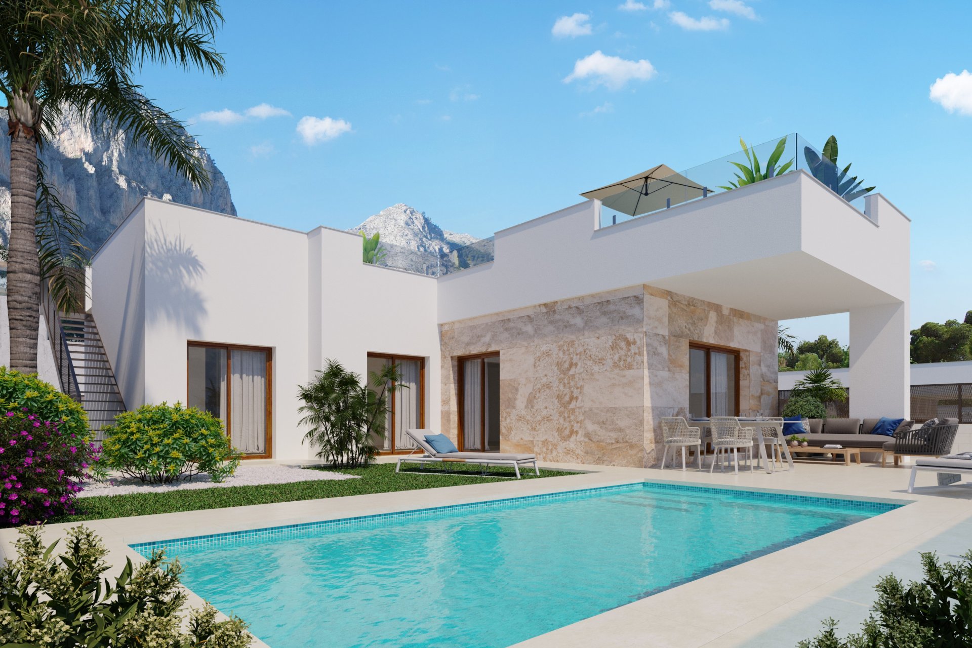New Build - Detached House / Villa -
Polop