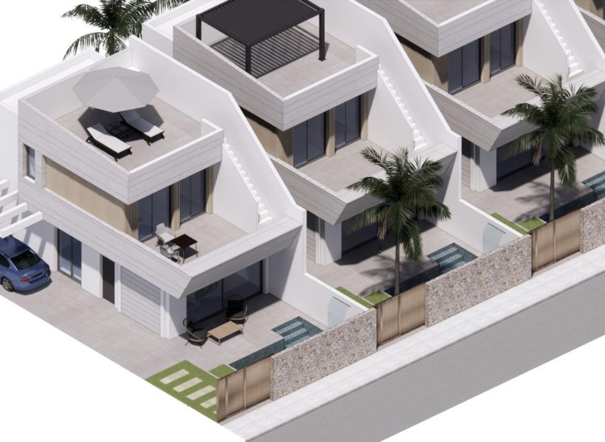 New Build - Detached House / Villa -
San Javier - Parque de los leones