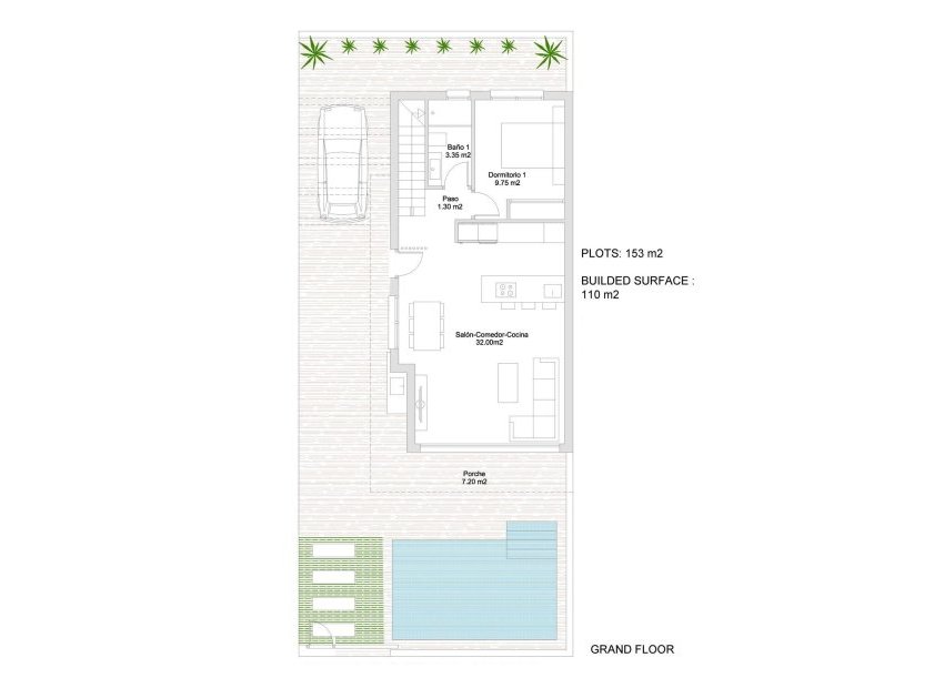 New Build - Detached House / Villa -
San Javier - Parque de los leones