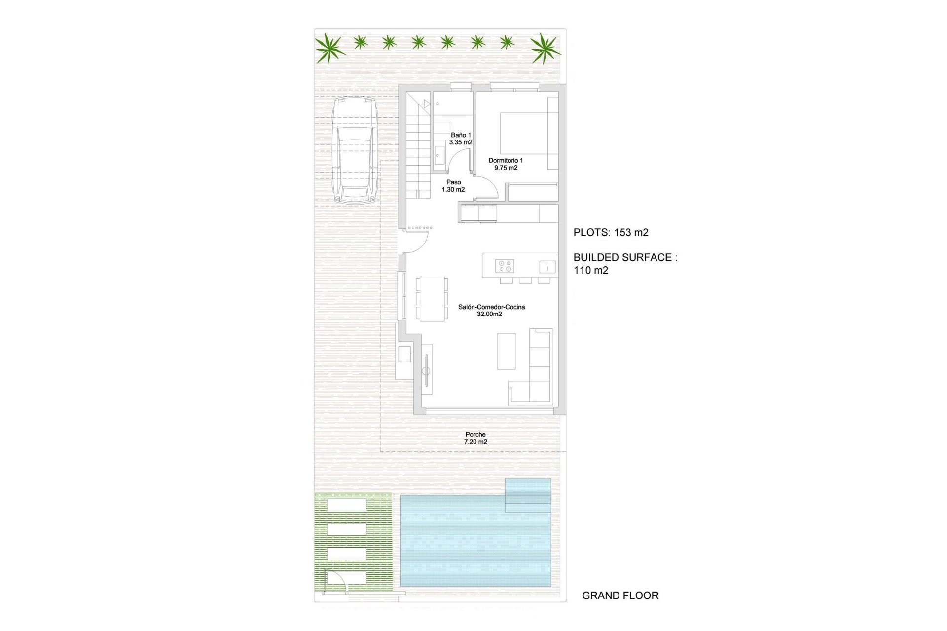 New Build - Detached House / Villa -
San Javier - Parque de los leones