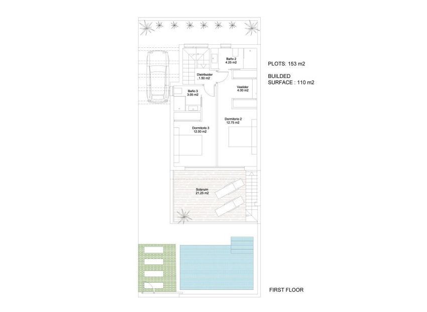 New Build - Detached House / Villa -
San Javier - Parque de los leones