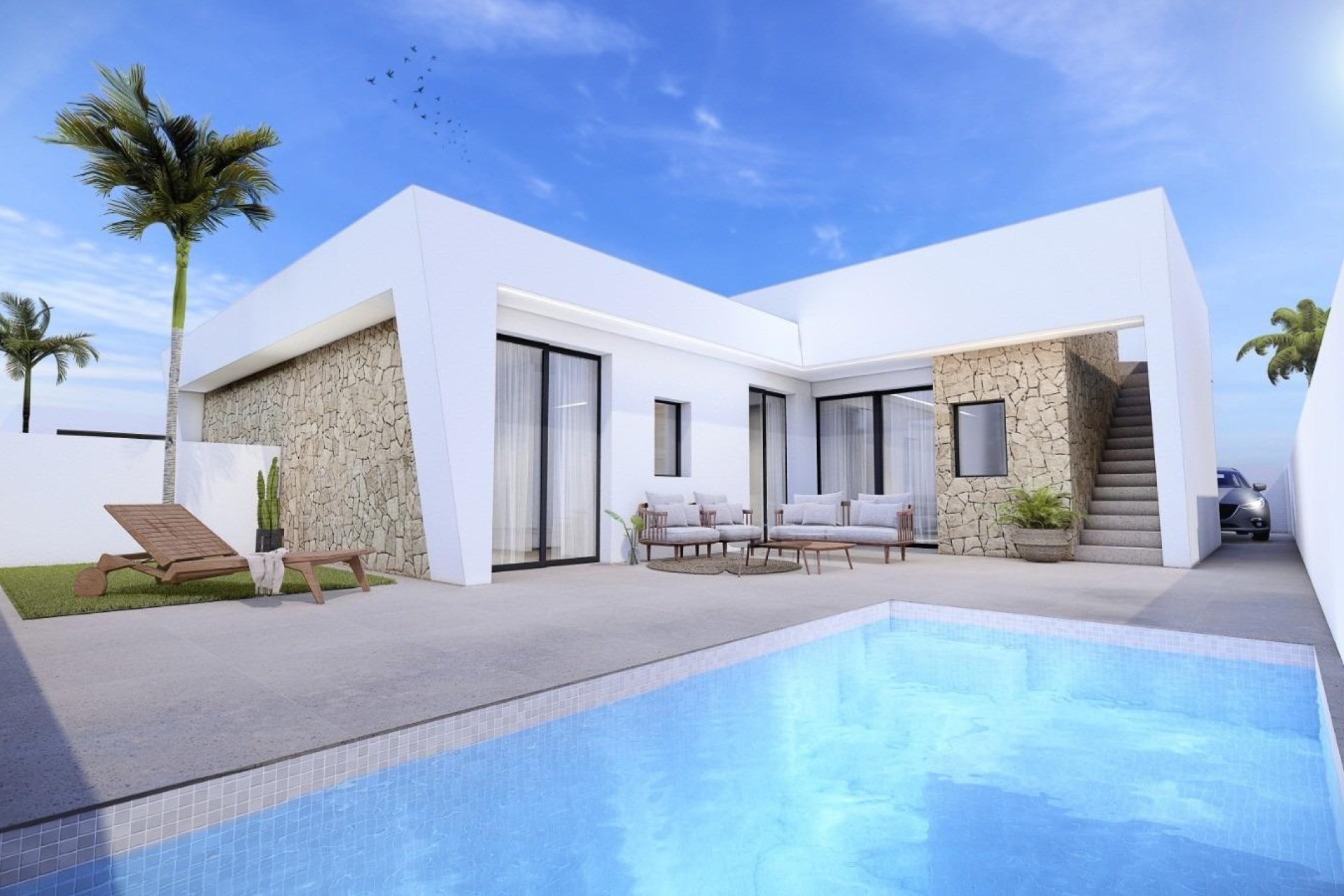 New Build - Detached House / Villa -
Torre Pacheco - Roldán