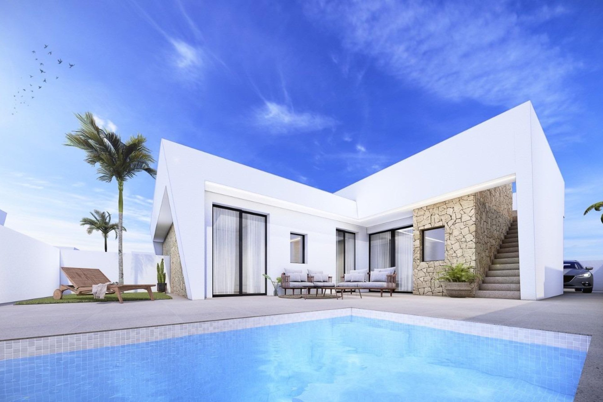 New Build - Detached House / Villa -
Torre Pacheco - Roldán