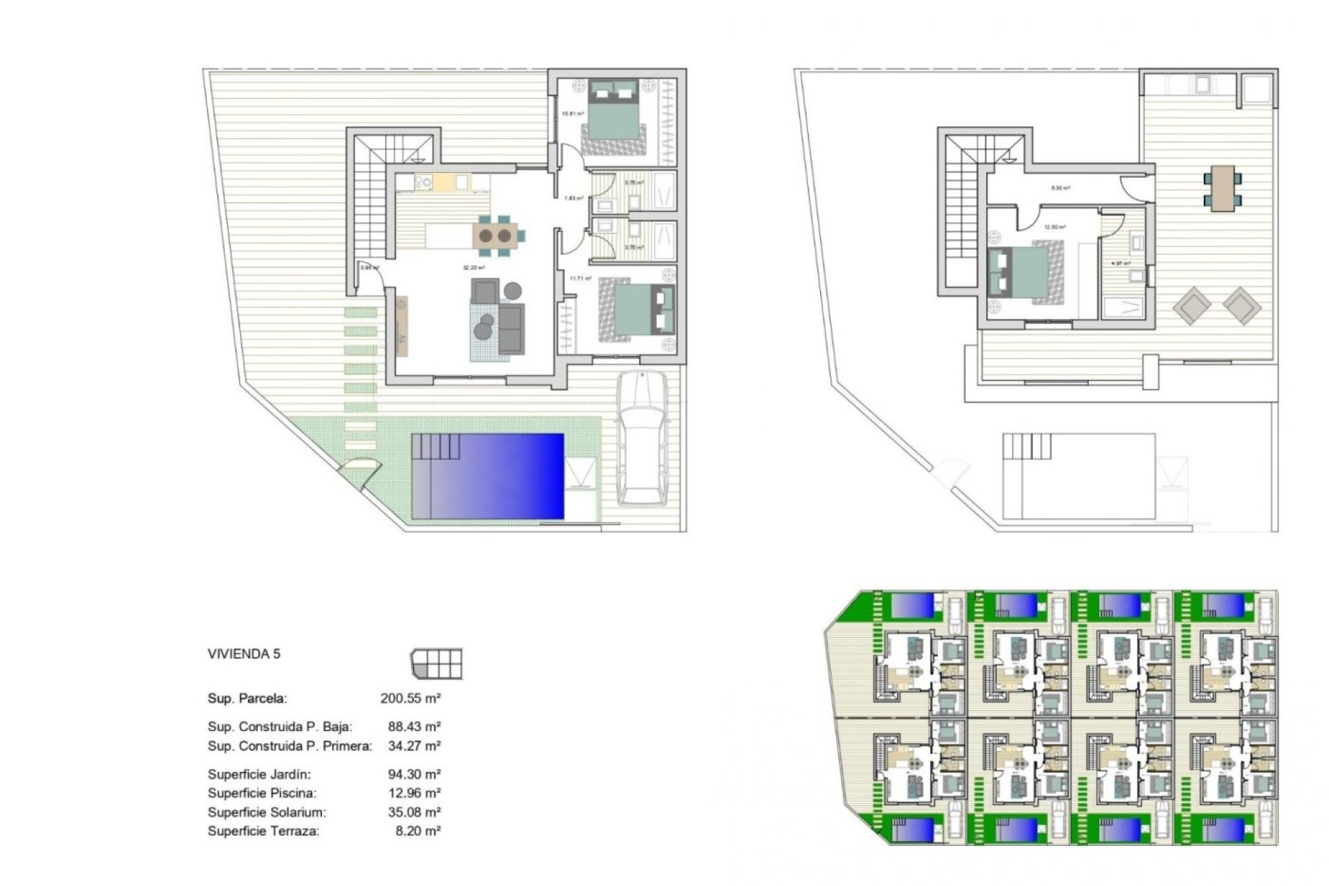 New Build - Detached House / Villa -
Torre Pacheco - Roldán